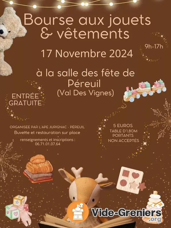 Bourse Aux Jouets, Vêtements d'Enfants et Puériculture