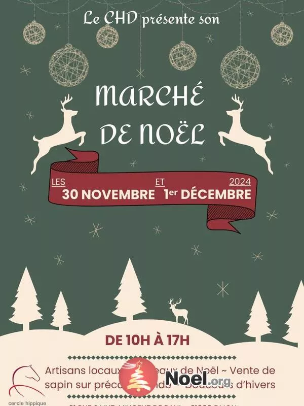 Marché de Noël du Cercle Hippique Dijonnais