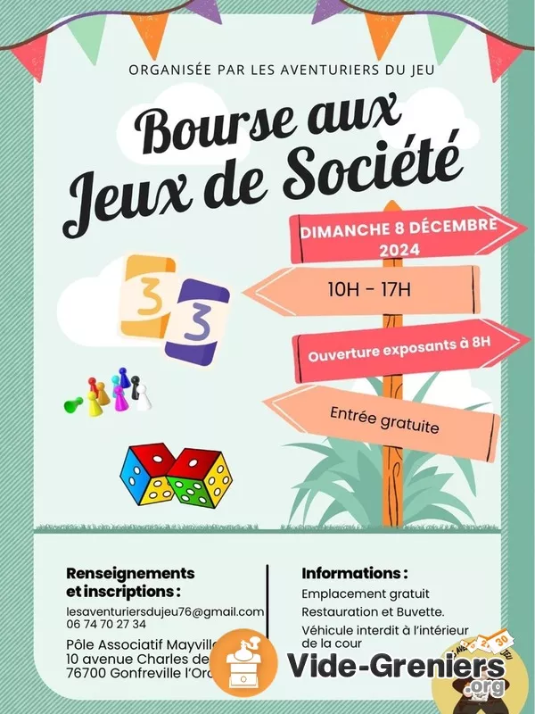 Bourse Aux Jeux de Société