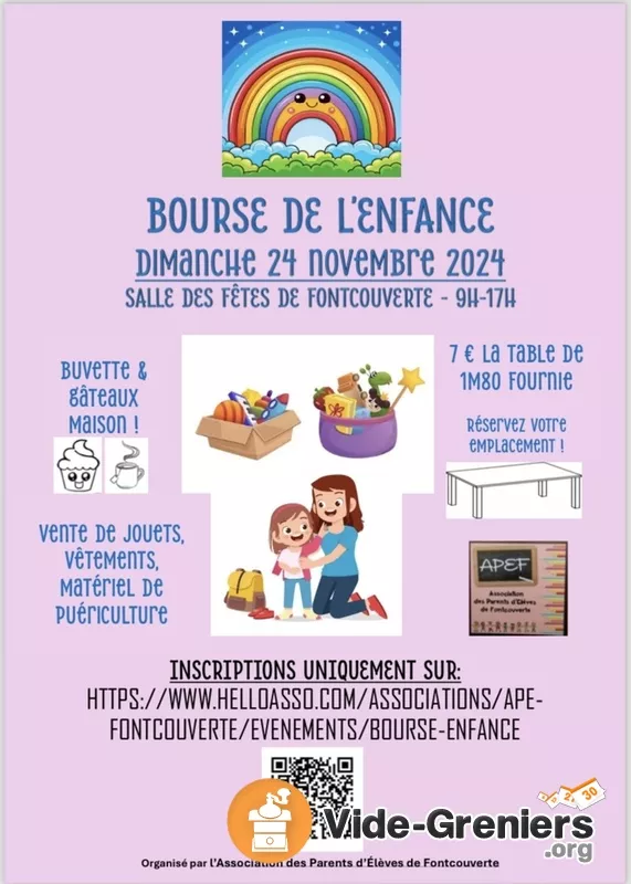 Bourse à l'Enfance