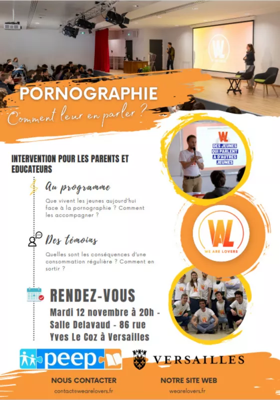 Conférence sur les Dangers de la Pornographie chez les Jeunes