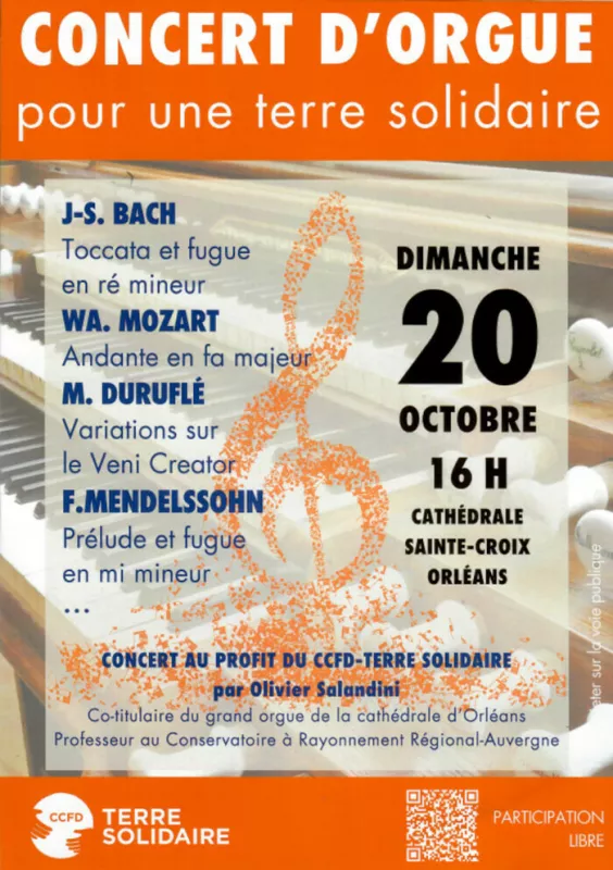 Concert d'Orgue à la Cathédrale d'Orléans