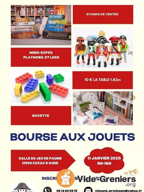 Bourse Aux Jouets et Minis-Expositions Lego et Playmobil