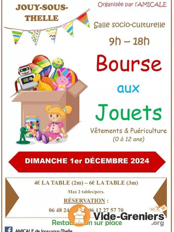 Bourse Aux Jouets, Vêtements et Puériculture