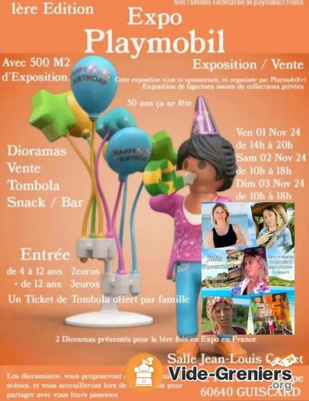 1Ère Exposition Vente de Playmobil de Guiscard