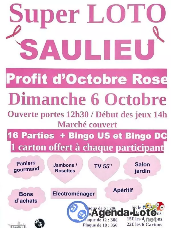 Loto Octobre Rose