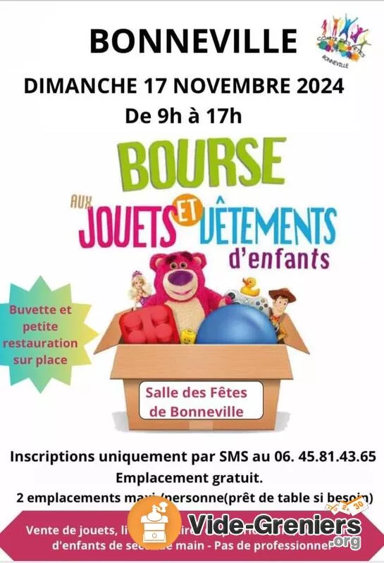 Bourse Aux Jouets et Vêtements d'Enfants