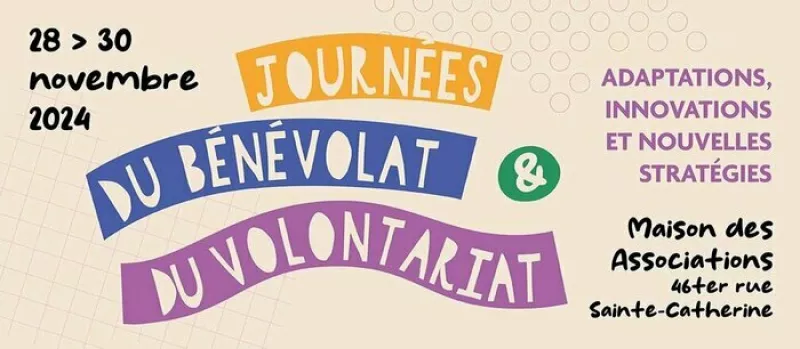 Journées du Bénévolat et du Volontariat