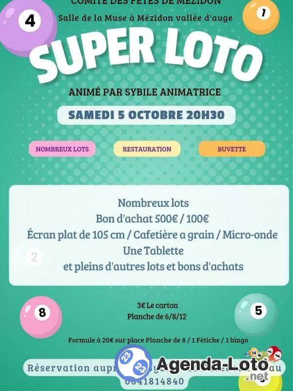 Loto du Comité des Fêtes