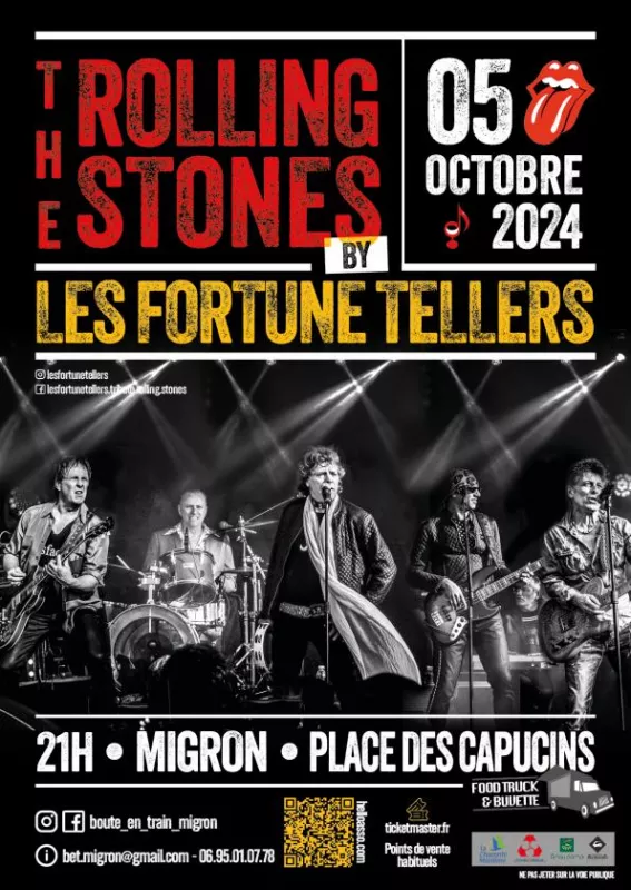 Concert The Rolling Stones par les Fortune Tellers