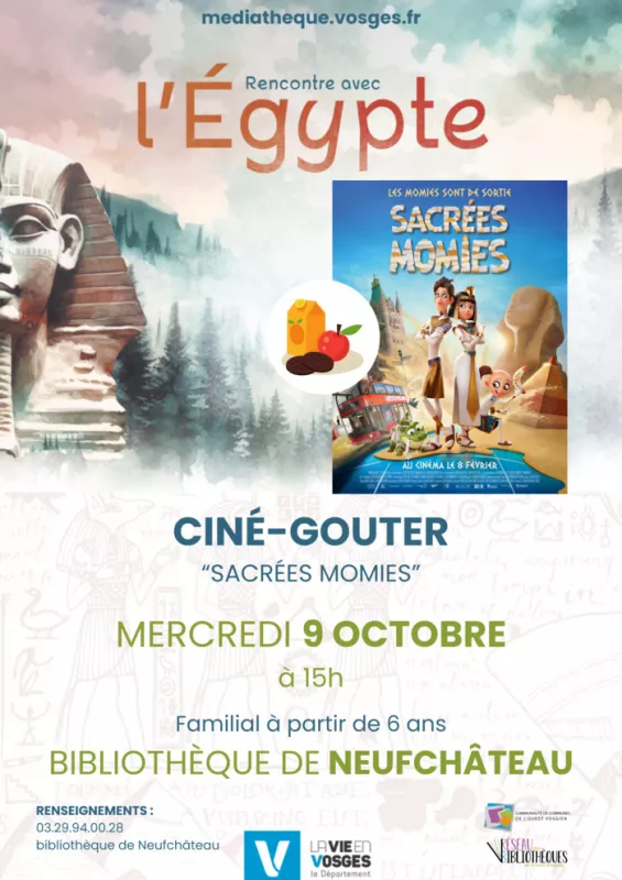 Ciné-Goûter Sacrées Momies