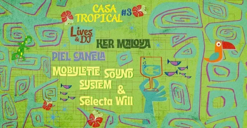 Casa Tropicale #3 W/Mobylette Sound System