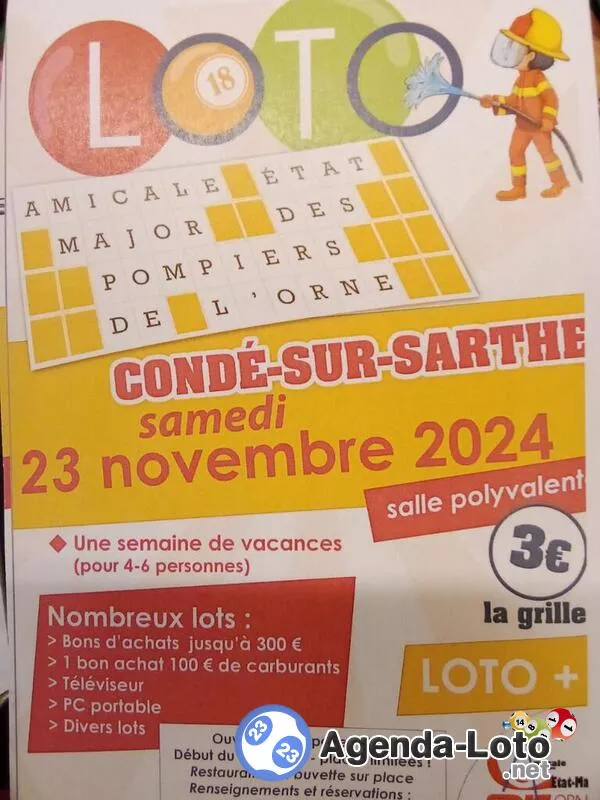 Loto Amicale Sdis 61