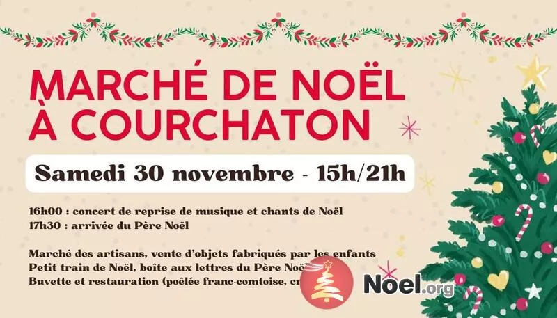 Marché de Noël à Courchaton