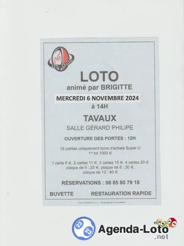 Loto de l'Us Doloise