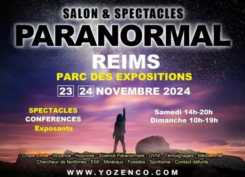 Salon du Paranormal au Parc des Expos de Reims