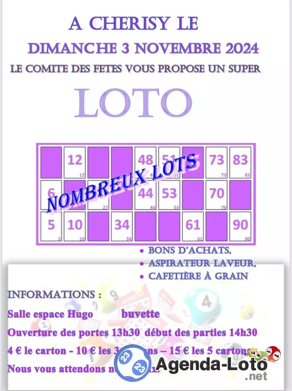 Loto du Comité des Fêtes