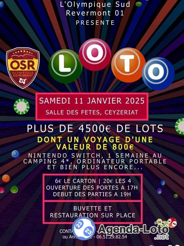 Loto Olympique Sud Revermont 01