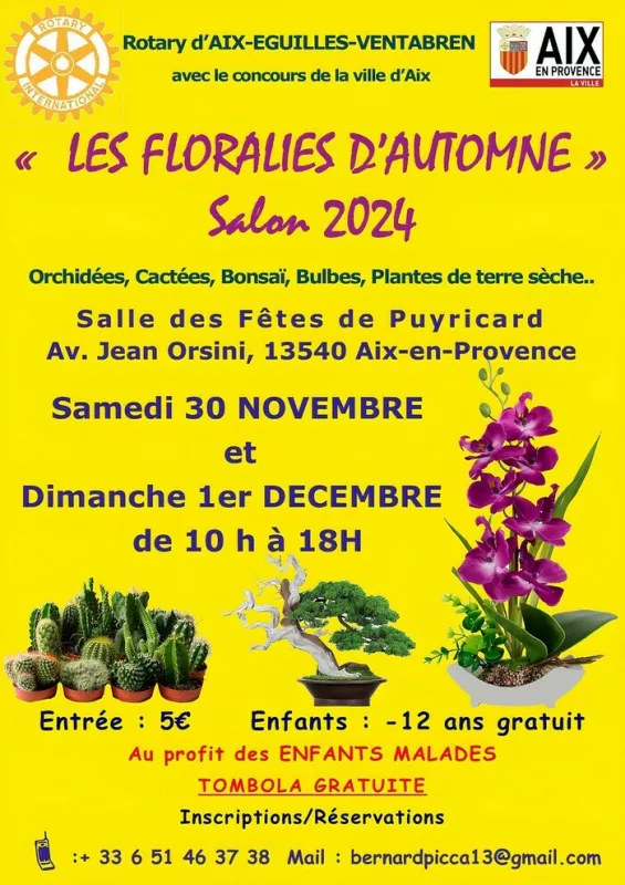 Les Floralies d'Automne Salon 2024