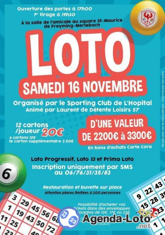 Loto du Sc L'hôpital