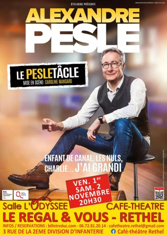 Alexandre Pesle dans le Pesletâcle