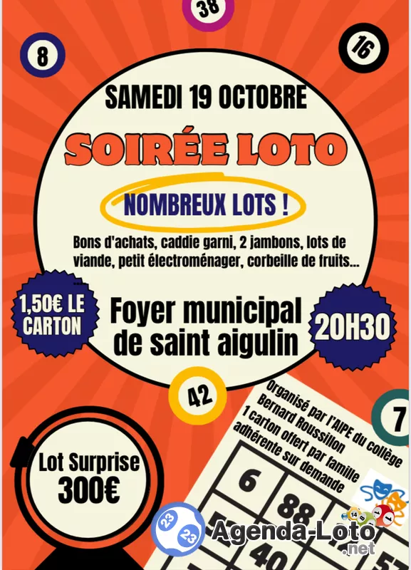 Loto Collège Bernard Roussillon