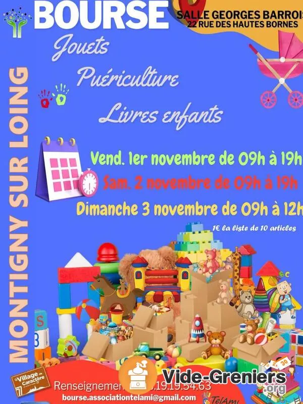 Bourse Aux Jouets et Matériel de Puériculture