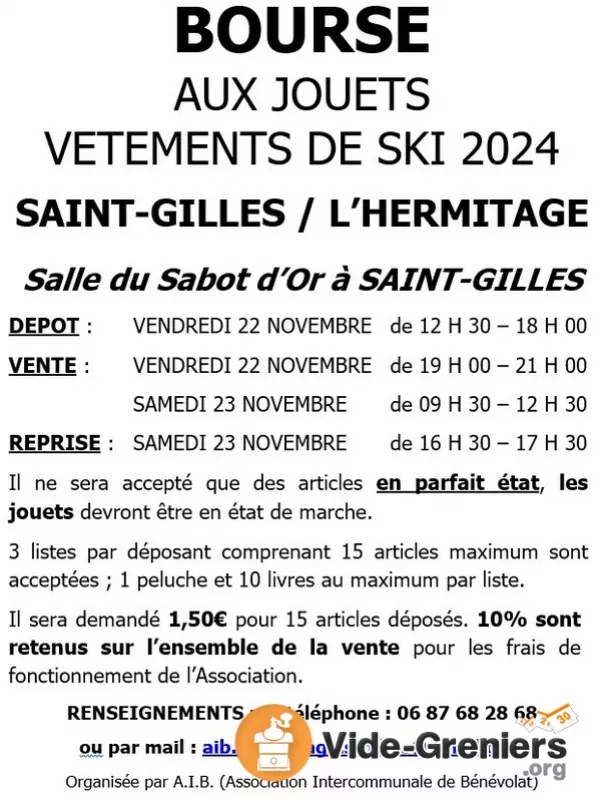 Bourse Aux Jouets et Articles de Ski