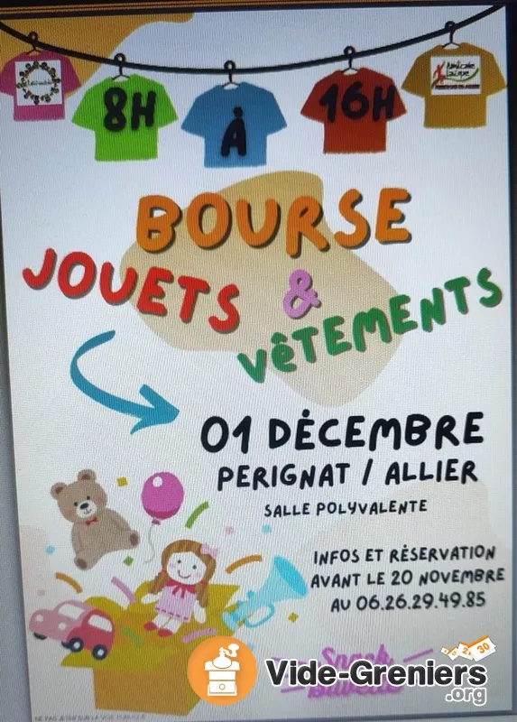 Bourse Aux Jouets et Vêtements Puericulture