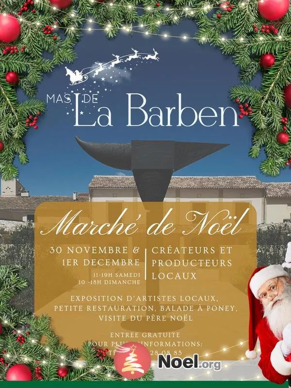 Marché de Noël de la Barben