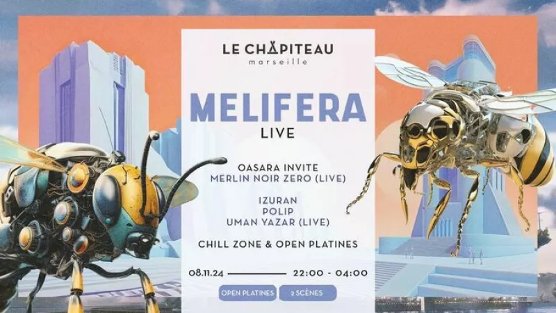 Melifera Live W/Izuran, Polip, Uman Yazar & More