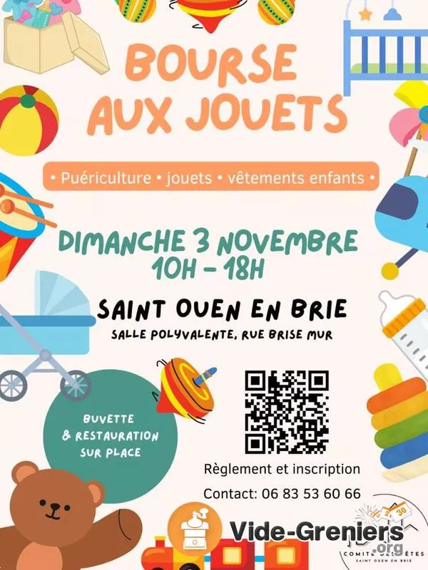 Bourse Aux Jouets, Puériculture, Vêtements Enfants