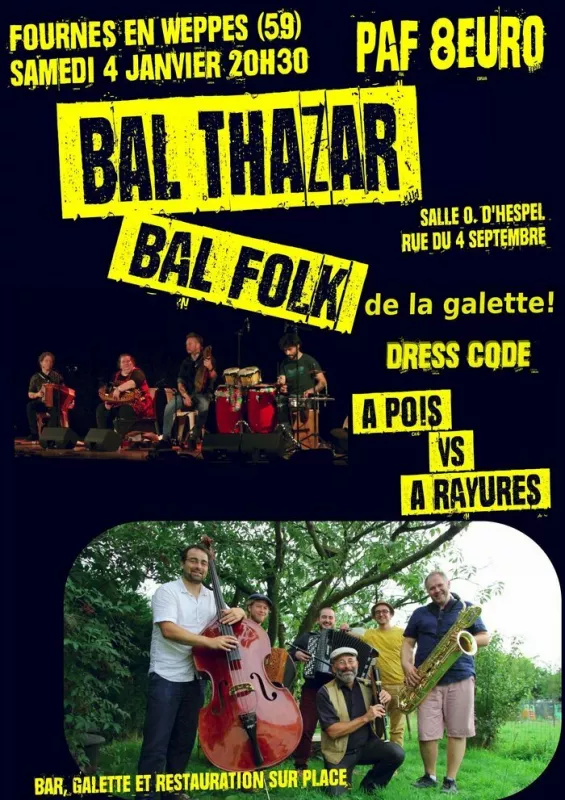 Bal Folk de la Galette «Bal Thazar»