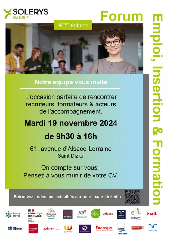 Forum Emploi, Insertion & Formation-4Ème Édition