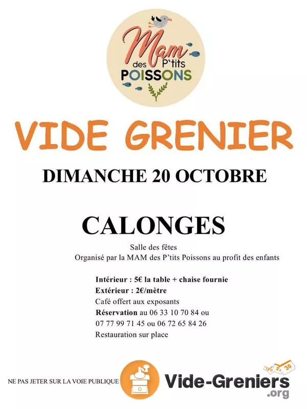 Vide Grenier d'Automne