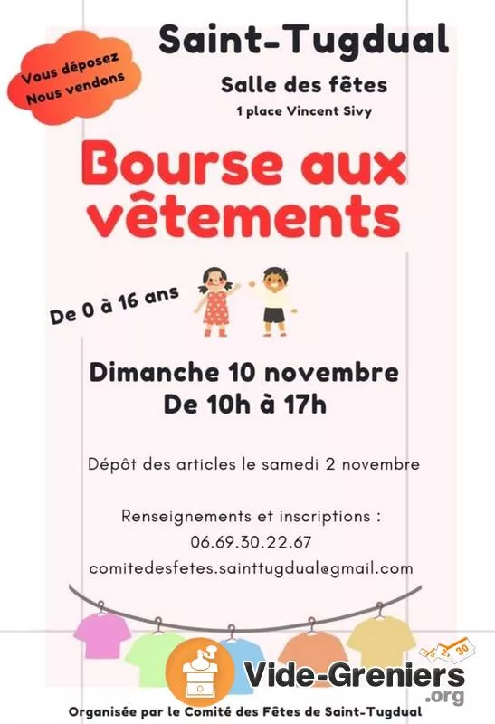 Bourse Aux Vêtements 0-16 Ans