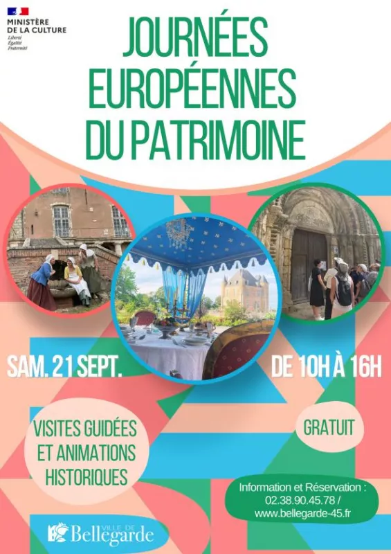 Journées Européennes du Patrimoine-Visites Costumées