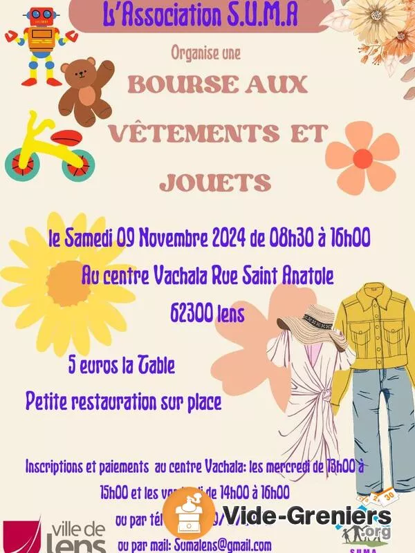 Bourse Aux Vêtements et Aux Jouets