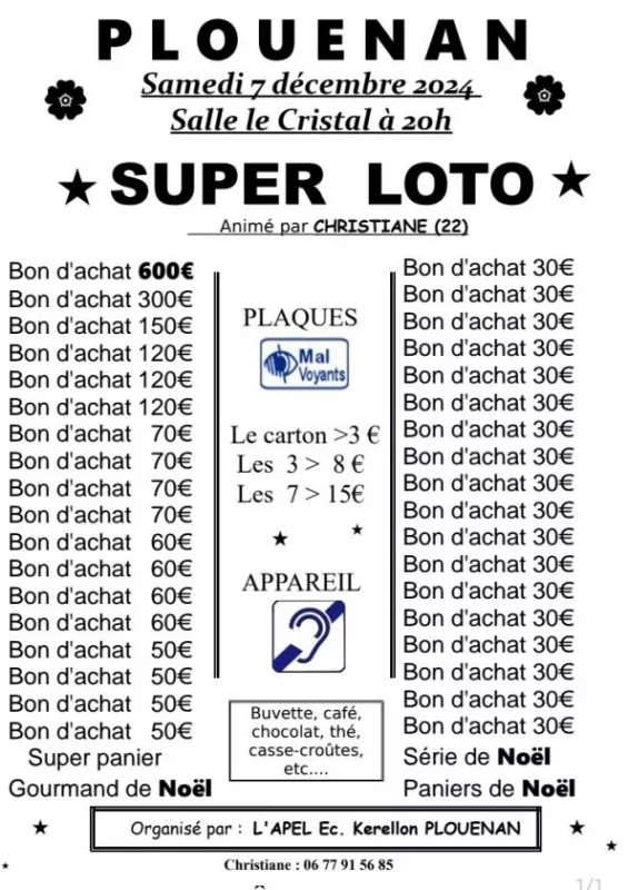 Super Loto de Noël