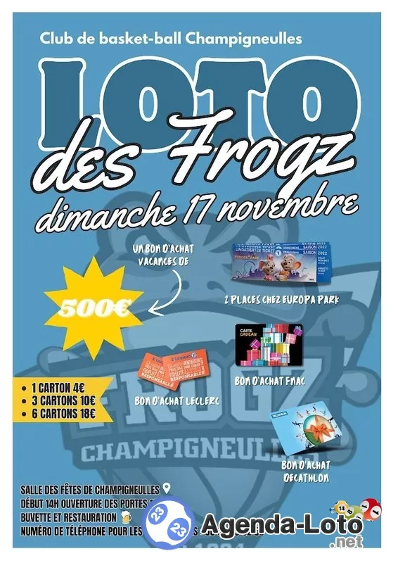 Loto des Frogz