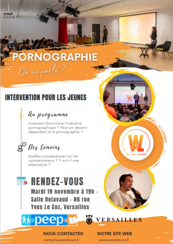 Conférence pour les Jeunes sur les Dangers de la Pornographie