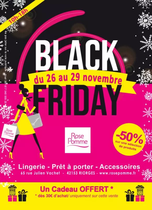 Black Friday Rose Pomme