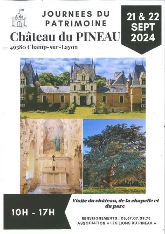 Visite du Château du Pineau-Journees Patrimoine