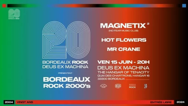 Magnetix Nofearmusicclub-Bordeaux Rock Fête Ses 20 Ans 