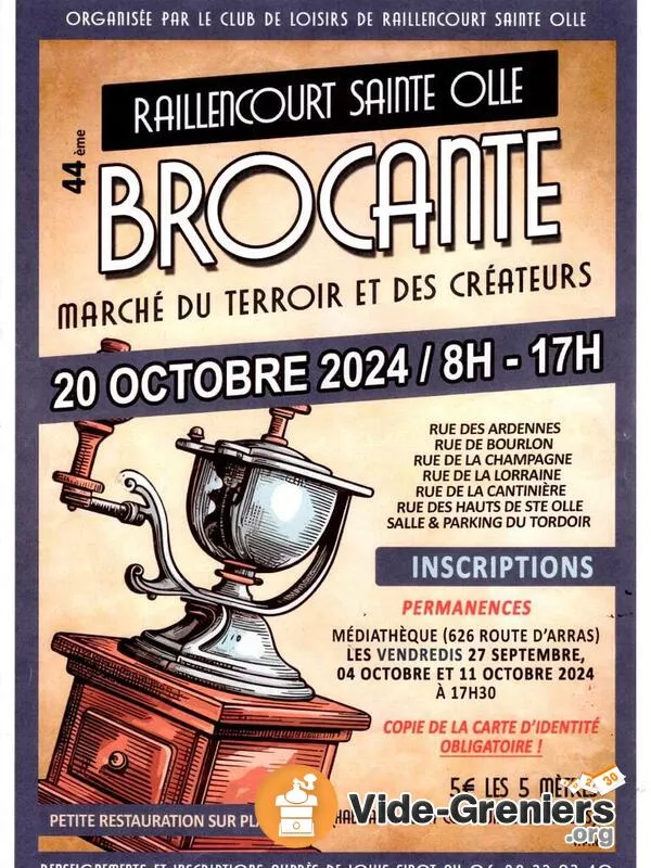 Brocante,Marché de Terroir et Marché des Créateurs