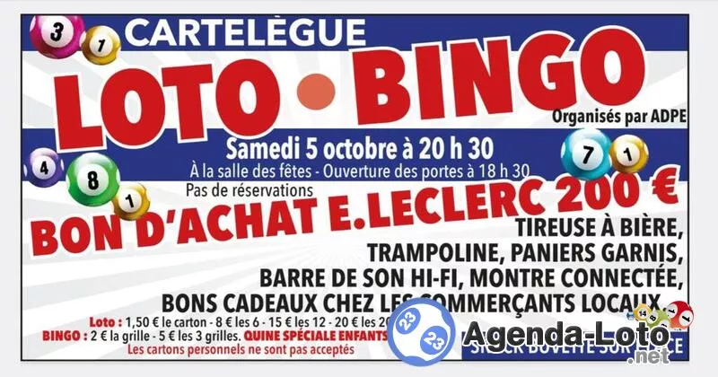 Loto de l'Amicale des Parents d'Élèves