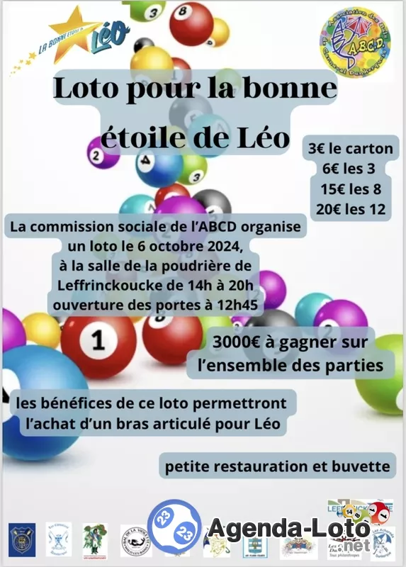 Loto pour la Bonne Étoile de Léo