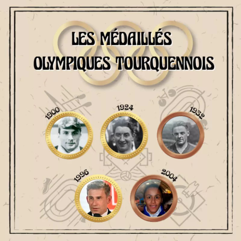 Exposition Patrimoniale : Médaillés Olympiques Tourquennois