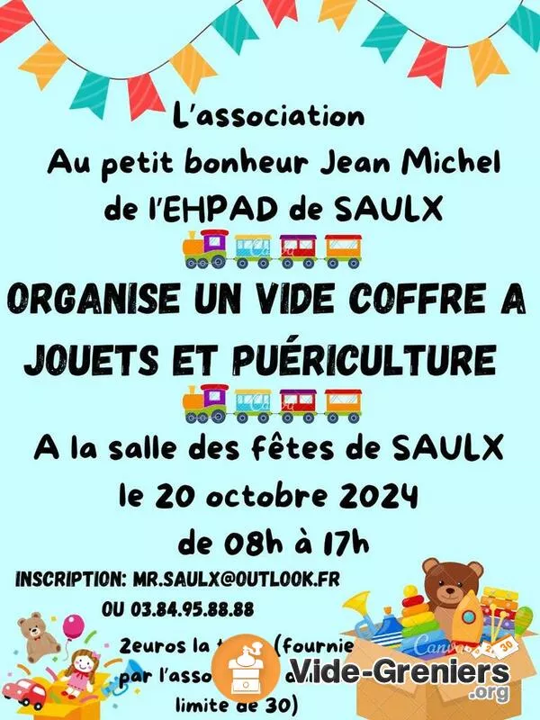 Vide Coffre a Jouets et Puériculture