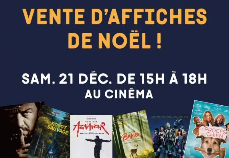 Vente d'Affiches Noël 2024